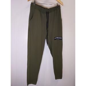 HVIII Brand Goods Olive Green Athletic Pants Size XL Nylon Spandex Streetwear